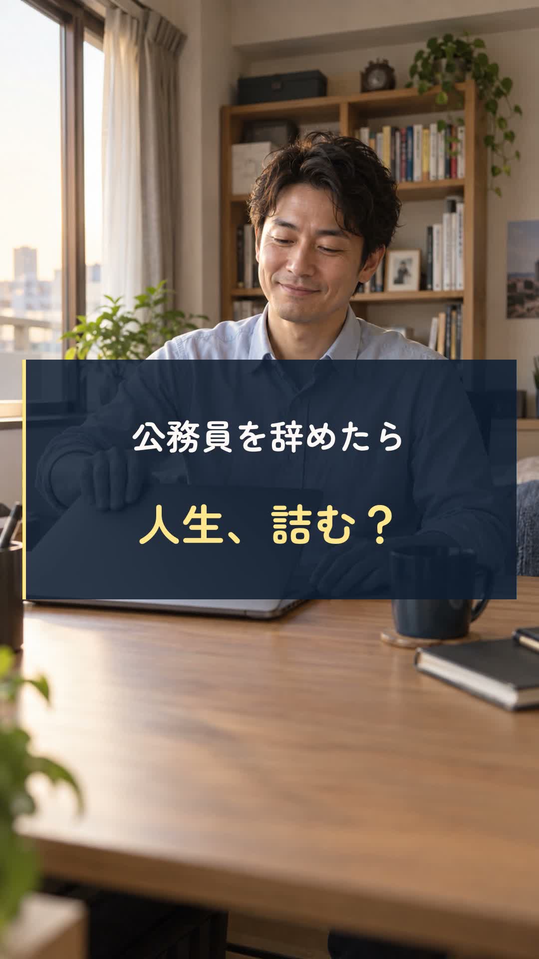 公務員を辞めた4年後の動画表紙